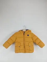 Vorschaubild 2 von Kinder Steppjacke Gr. 80 Gelb Praktisch Outdoor Kapuze
