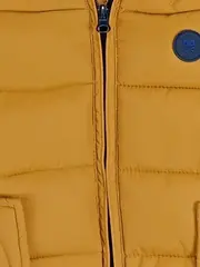 Vorschaubild 3 von Kinder Steppjacke Gr. 80 Gelb Praktisch Outdoor Kapuze