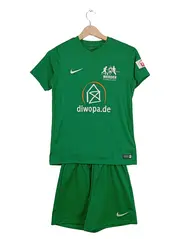 Vorschaubild 1 von Fußball Trikot Set Werder Fußballschule Kinder Gr. 140 Grün