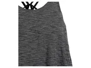 Vorschaubild 2 von Damen Sport-Top Grau Gr. 36/S Meliert Sportlich