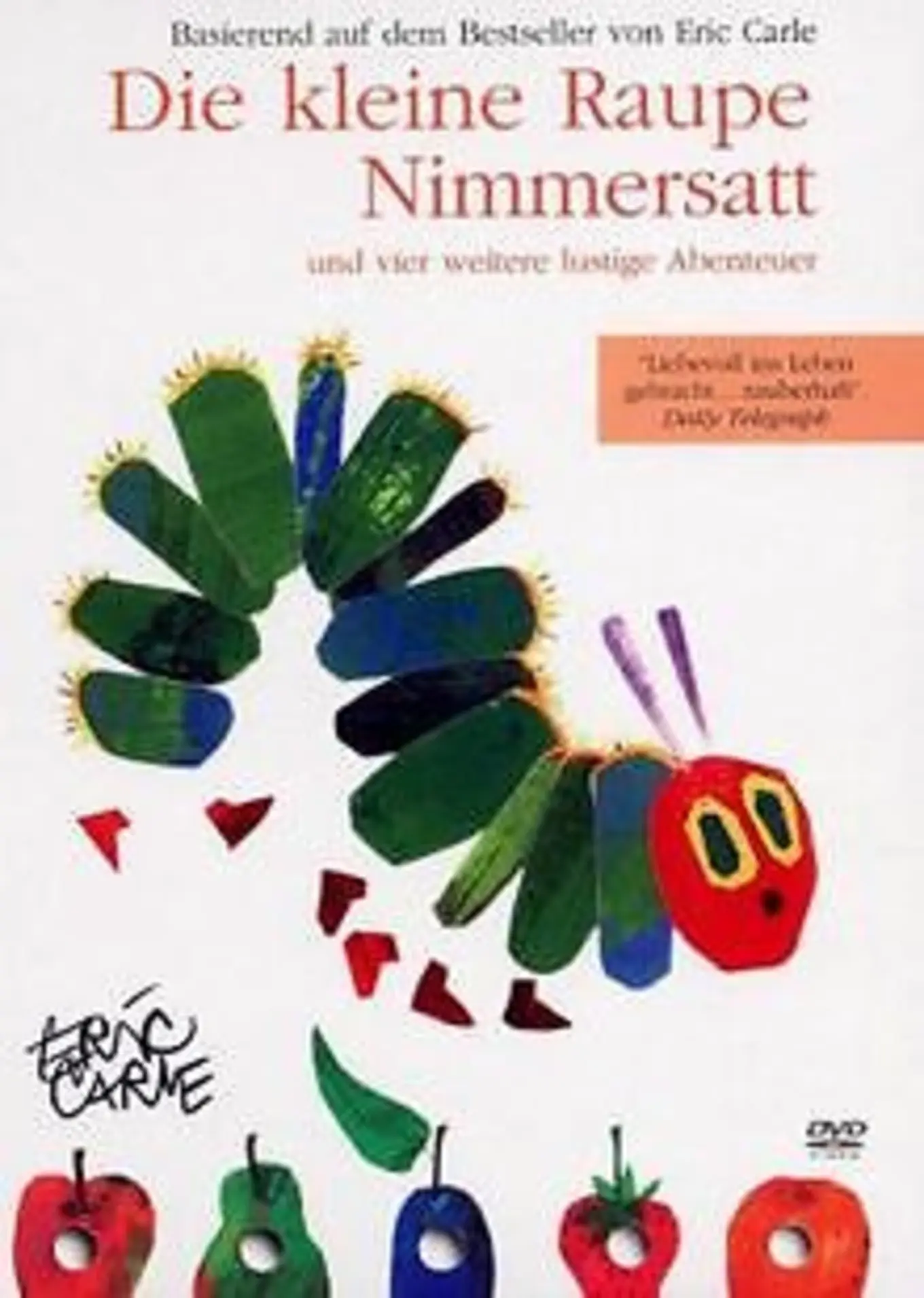 Die kleine Raupe Nimmersatt DVD Kinderfilm 4 Abenteuer Deutsch ab 3 J.