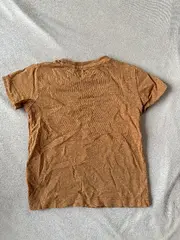 Vorschaubild 2 von Kinder T-Shirt Gr. 98 Orange Baumwolle Brusttasche Basic