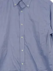 Vorschaubild 3 von Business Hemd Herren Gr. 46 Blau Baumwolle