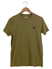 Vorschaubild 1 von Herren T-Shirt Casual Oliv Baumwolle Gr. 46/S Logo