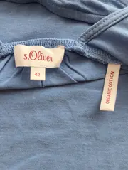 Vorschaubild 2 von Damen T-Shirt Gr. 42/XL Blau Casual