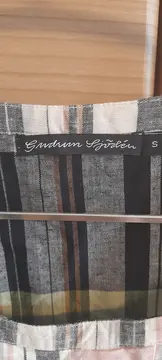 Vorschaubild 4 von Damen Freizeitkleid Gr. 36/S kariert Mehrfarbig Casual