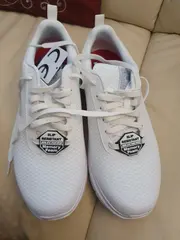 Vorschaubild 3 von Herren Sneaker Memory Foam Slip Resistant Weiß Gr. 44