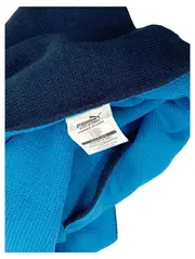 Vorschaubild 2 von Schal Unisex Herren Damen Strickschal Blau Navy 172cm Acryl