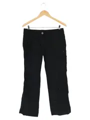 Vorschaubild 1 von Damen Stoffhose Gr. 34 (W32/40/L) Schwarz Casual Baumwolle