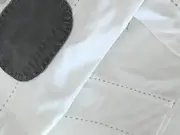 Vorschaubild 6 von Damen Blazer Gr. 38 Weiß Modern Ellenbogenpatches