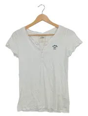 Vorschaubild 1 von Damen T-Shirt Gr. 36/S Weiß Casual Logo-Print