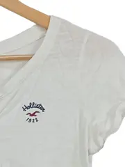 Vorschaubild 2 von Damen T-Shirt Gr. 36/S Weiß Casual Logo-Print