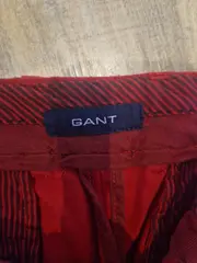 Vorschaubild 3 von Herren Chino Stoffhose Rot Baumwolle Gr. W36/52 XL