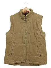 Vorschaubild 1 von Herren Cord Steppweste Beige Gr. 42 Outdoor