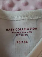 Vorschaubild 3 von Baby Body Mädchen Gr. 104 Weiß Regenbogen Langarm