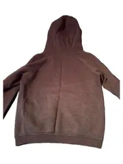 Vorschaubild 2 von Hoodie Kapuzenpullover Damen Gr. M Lila Gold Glitzer Logo