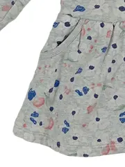 Vorschaubild 3 von Mädchen Kleid Gr. 81/80 Blumenmuster Casual Freizeitkleid