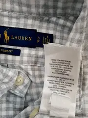 Vorschaubild 3 von Herren Hemd Slim Fit Button-Down Kariert Grau Gr. S