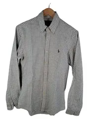 Vorschaubild 1 von Herren Hemd Slim Fit Button-Down Kariert Grau Gr. S