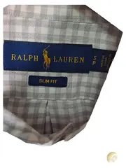 Vorschaubild 2 von Herren Hemd Slim Fit Button-Down Kariert Grau Gr. S