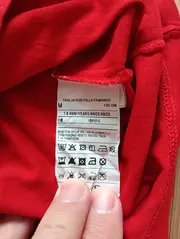 Vorschaubild 2 von Langarmshirt Kinder Gr. 130/128 Rot Rundhals