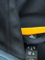 Vorschaubild 5 von Messi Trainingsjacke Kinder Gr. 152 Schwarz Kapuze Reißverschluss