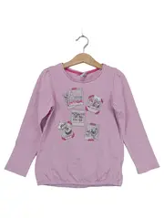 Vorschaubild 1 von Mädchen Langarmshirt Rosa Paris Print Gr. 116/122