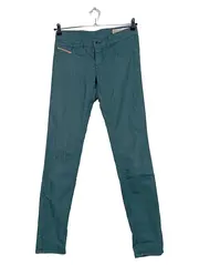 Vorschaubild 1 von Damen Jeans Hose W28 Petrol Skinny Stretch Baumwolle