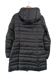 Vorschaubild 2 von Damen Steppmantel Gr. 36/S Schwarz Kapuze Daunenjacke