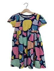 Vorschaubild 1 von Kinder Freizeitkleid Gr. 122 bunt gemustert Baumwolle Sommer