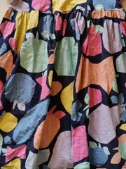 Vorschaubild 5 von Kinder Freizeitkleid Gr. 122 bunt gemustert Baumwolle Sommer