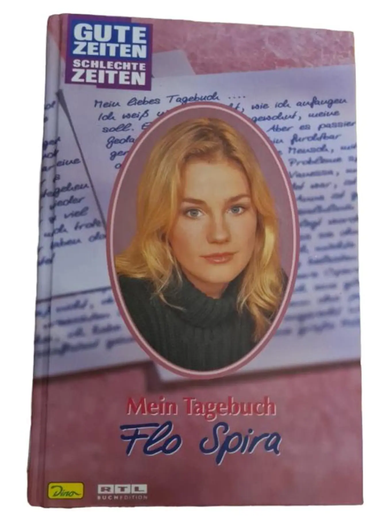 MARKENLOS GZSZ Mein Tagebuch Flo Spira Dino RTL Buch Edition Rosa Feminin