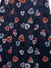 Vorschaubild 5 von Damen Sommerkleid Blumenmuster Gr. 38 M Freizeit Midikleid