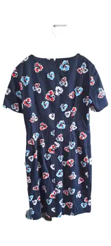 Vorschaubild 2 von Damen Sommerkleid Blumenmuster Gr. 38 M Freizeit Midikleid