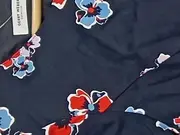 Vorschaubild 6 von Damen Sommerkleid Blumenmuster Gr. 38 M Freizeit Midikleid