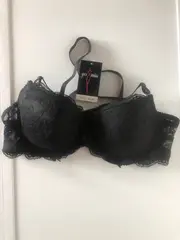 Vorschaubild 2 von Damen BH Spitze Schwarz Gr. 105D Feminin Dessous