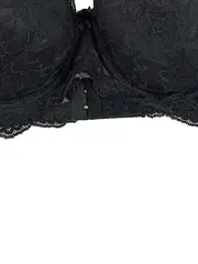 Vorschaubild 5 von Damen BH Spitze Schwarz Gr. 105D Feminin Dessous