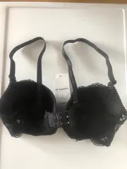 Vorschaubild 3 von Damen BH Spitze Schwarz Gr. 105D Feminin Dessous