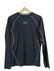 Vorschaubild 1 von Herren Langarmshirt Sportlich Schwarz Gr. 50/L