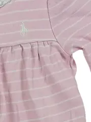 Vorschaubild 2 von Baby Body Mädchen Gr. 68 Rosa gestreift Langarm