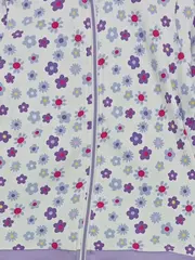 Vorschaubild 2 von TCM Mädchen Trainingsanzug Set Jacke Hose Blumen Lila Gr. 98/104