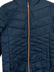 Vorschaubild 3 von Steppjacke Kinder Gr. 164 Blau Casual Kapuze
