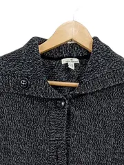 Vorschaubild 3 von Damen Strickjacke Kapuze Gürtel Gr. 34/XS Grau Meliert