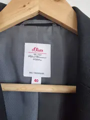 Vorschaubild 4 von Damen Blazer Gr. 40 Schwarz Business Elegant