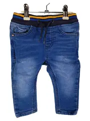 Vorschaubild 1 von Baby Jeans Jogginghose Gr. 74 12-18 Monate Blau Elastikbund