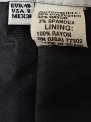 Vorschaubild 5 von Damen Blazer Gr. 40 Schwarz Klassisch Business