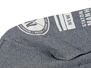 Vorschaubild 3 von Kinder Kapuzenpullover Hoodie Gr. 140 Grau Schriftzug Freizeit