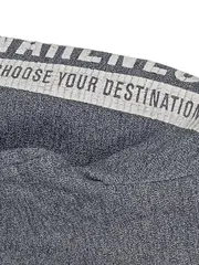 Vorschaubild 2 von Kinder Kapuzenpullover Hoodie Gr. 140 Grau Schriftzug Freizeit