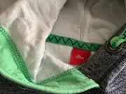 Vorschaubild 4 von Kinder Kapuzenpullover Hoodie Gr. 140 Grau Schriftzug Freizeit