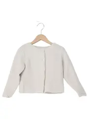 Vorschaubild 1 von Kinder Strickjacke Weiß Gr. 86 Klassisch Casual